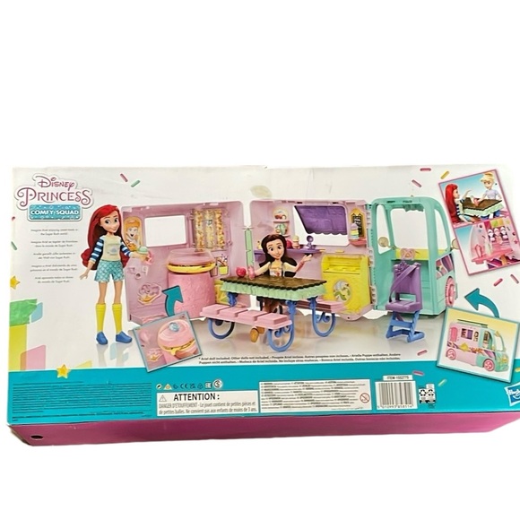 Disney Princess - Comfy Squad Ariel and Sweet Treats Truck - Picture 9 of 12